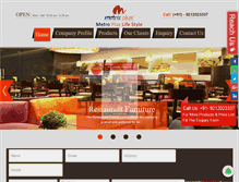 Tablet Screenshot of banquetfurniture.in